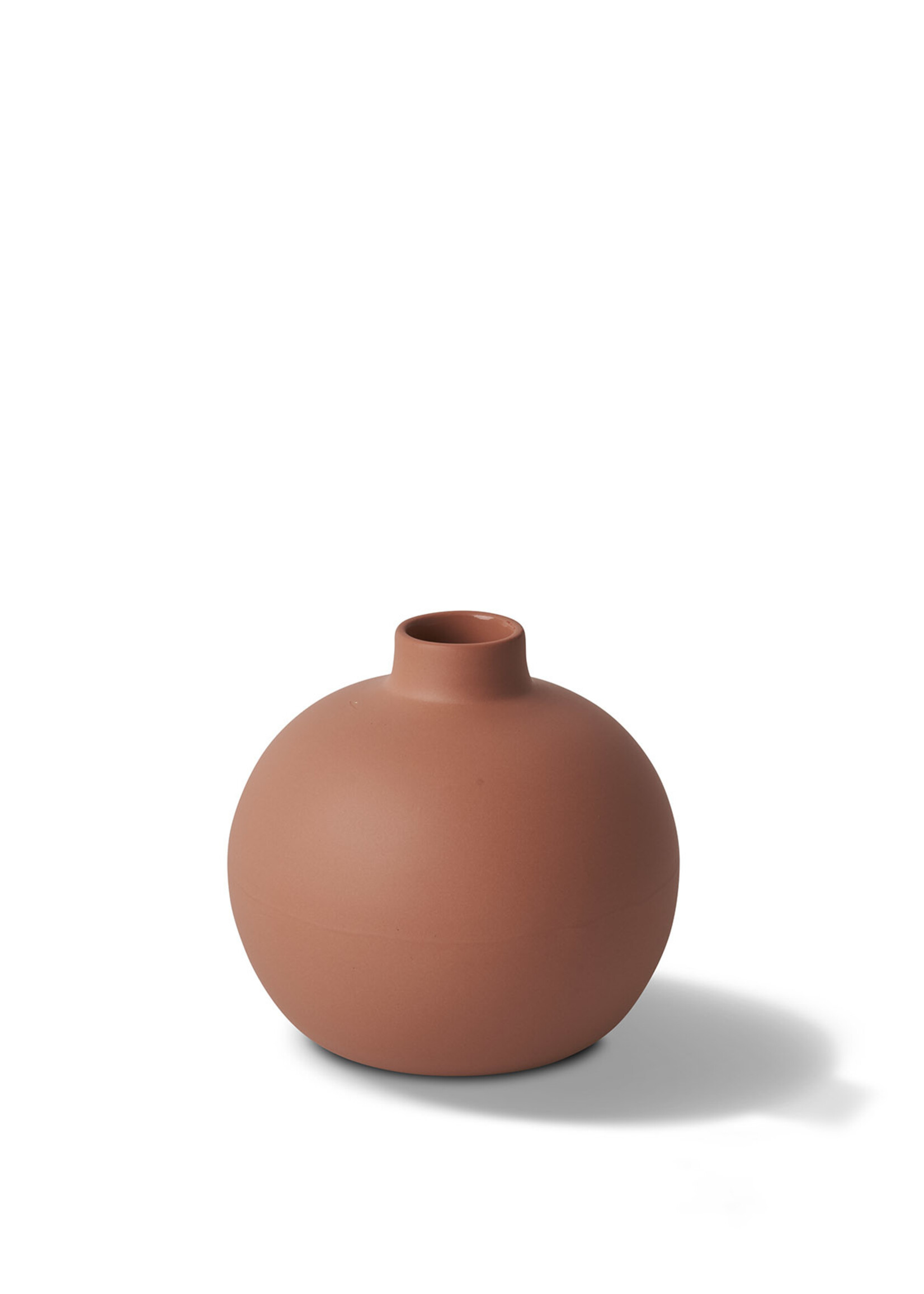 Esma Dereboy Ball Vase Porcelain - Coral- Esma Dereboy 10x10x10cm