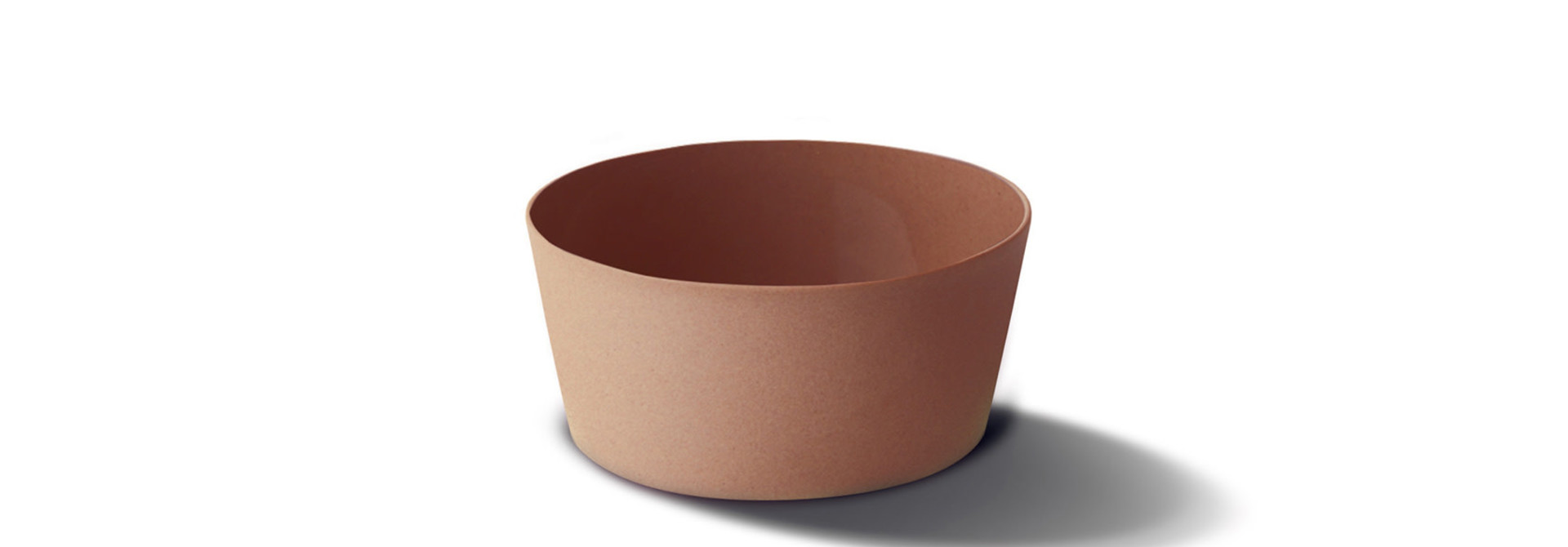 Tube Conic Bowl Porcelain - Coral- Esma Dereboy