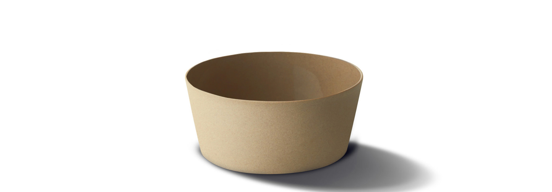 Tube Conic Bowl Porcelain - Straw- Esma Dereboy
