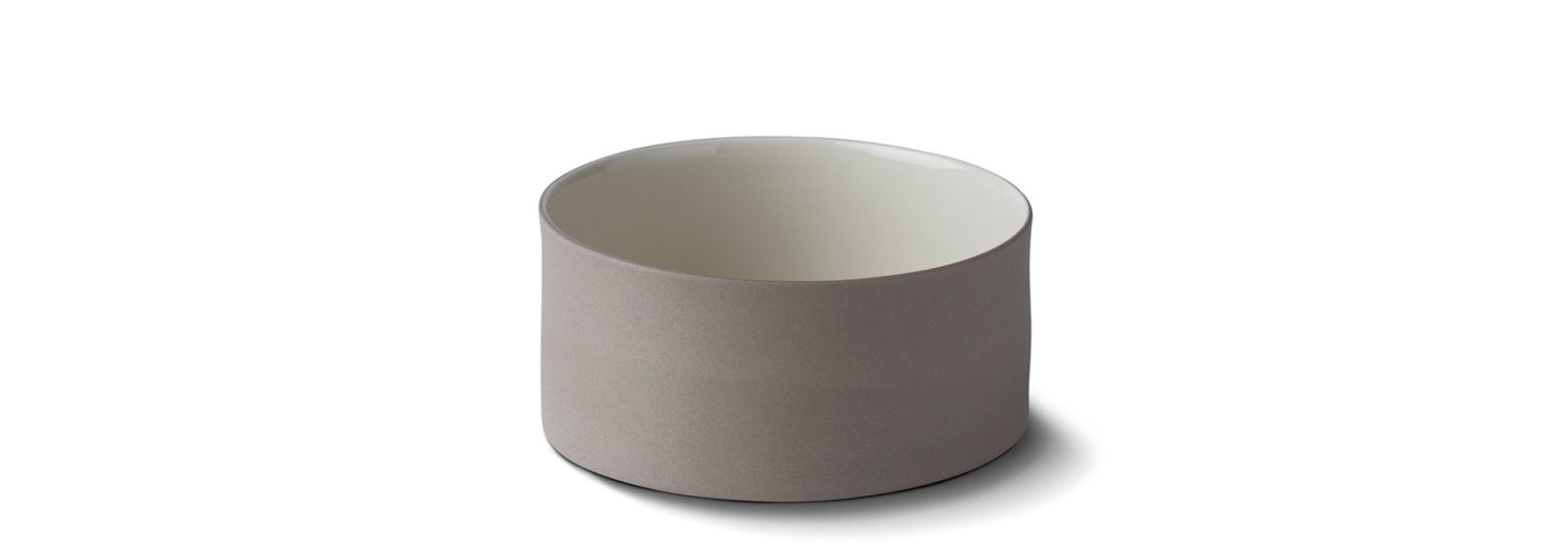 Cylinder Bowl Porcelain - Rock&Ivory- Esma Dereboy