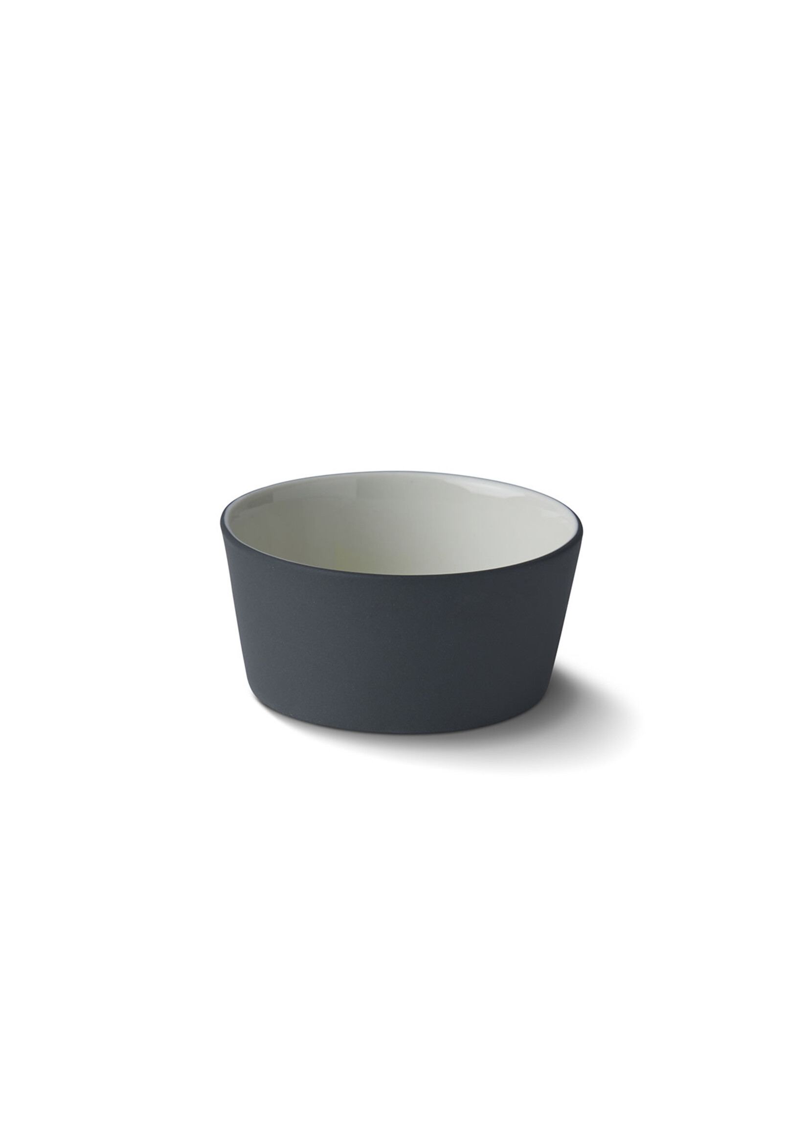 Esma Dereboy Tube Conic Mini Bowl Porcelain - Black&Ivory- Esma Dereboy 6x6x3cm