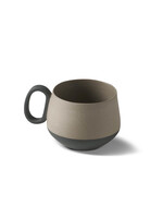 Esma Dereboy Tube Coffee Cup Porcelain - Black&Rock- Esma Dereboy 8x6x5cm