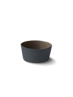 Esma Dereboy Tube Conic Mini Bowl Porcelain - Black&Rock- Esma Dereboy 6x6x3cm