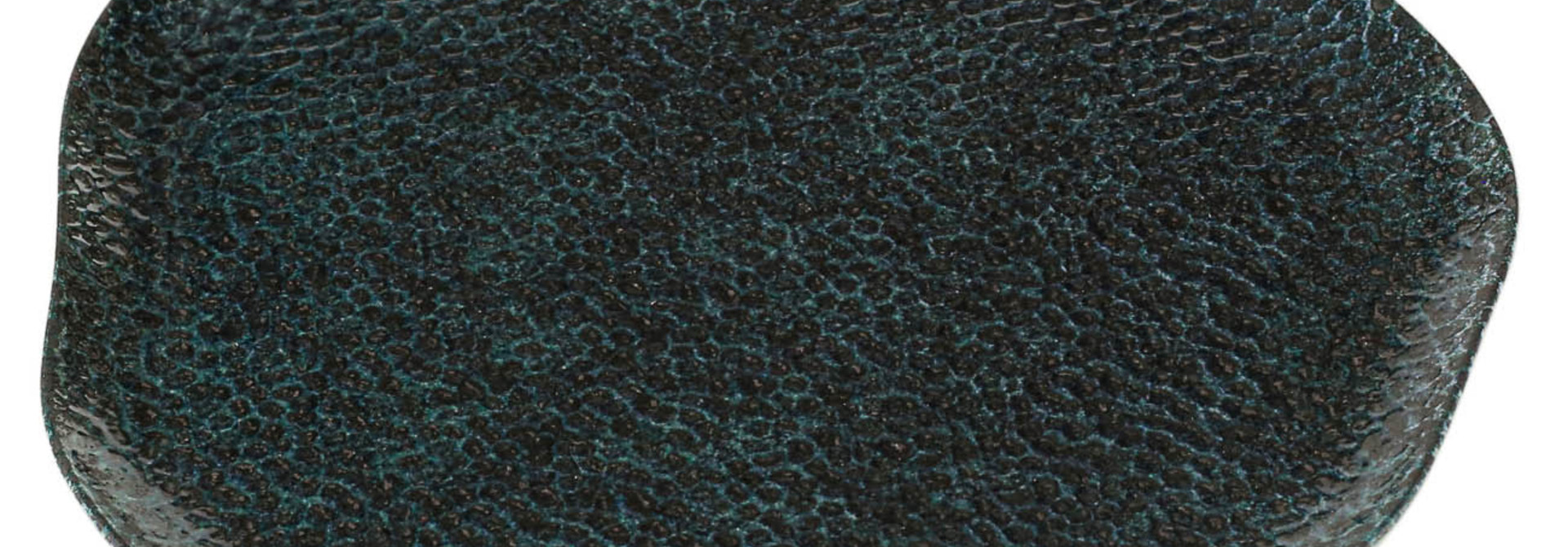 Ethos Moss Flat Heptagon Plate Porland