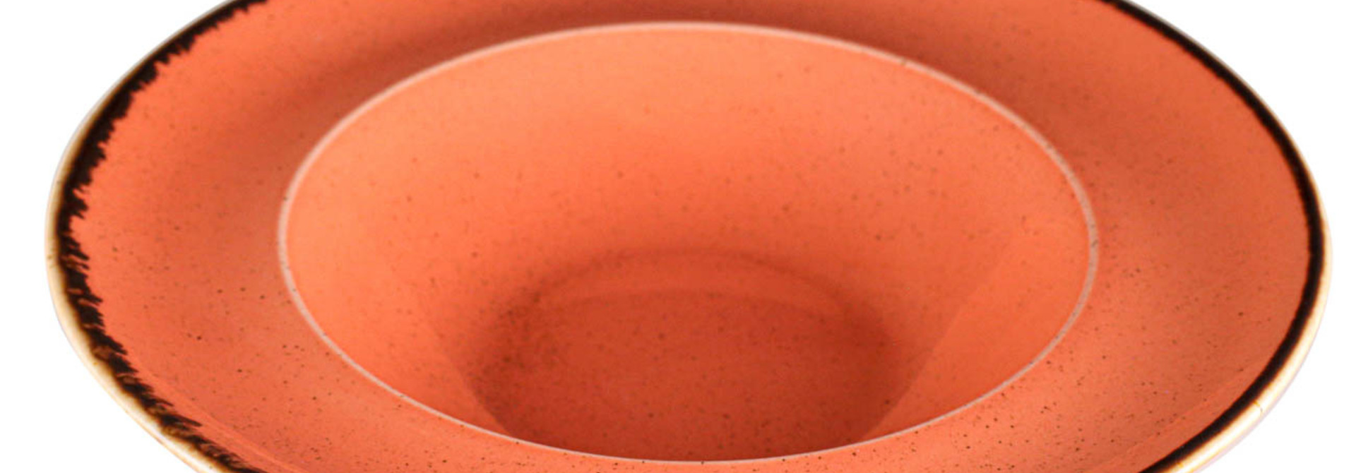 Seasons Orange Pasta Plate Porland 30cm