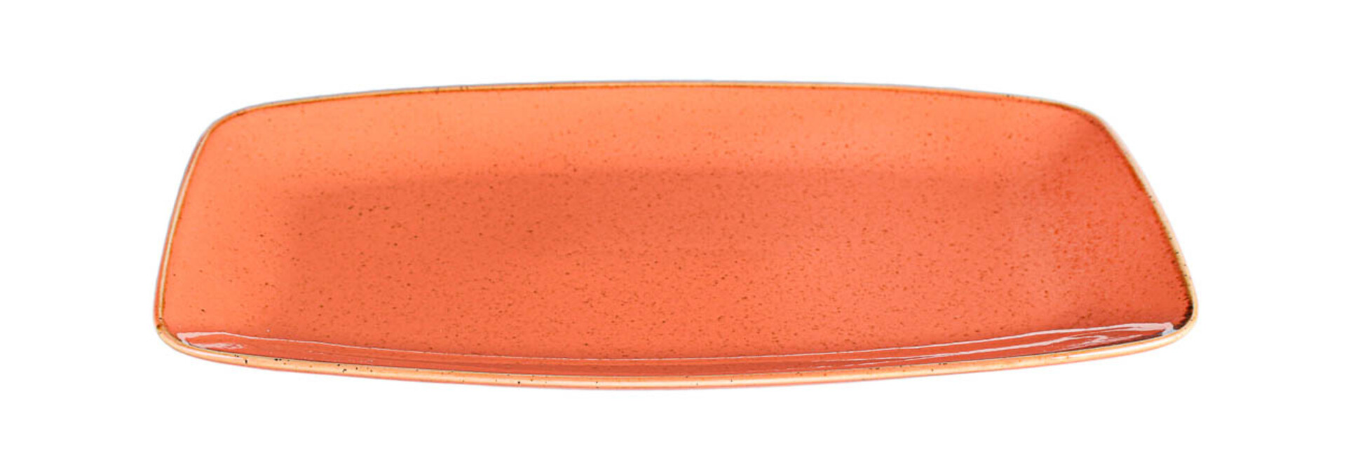 Seasons Orange Rectangular Platter Porland 31cm