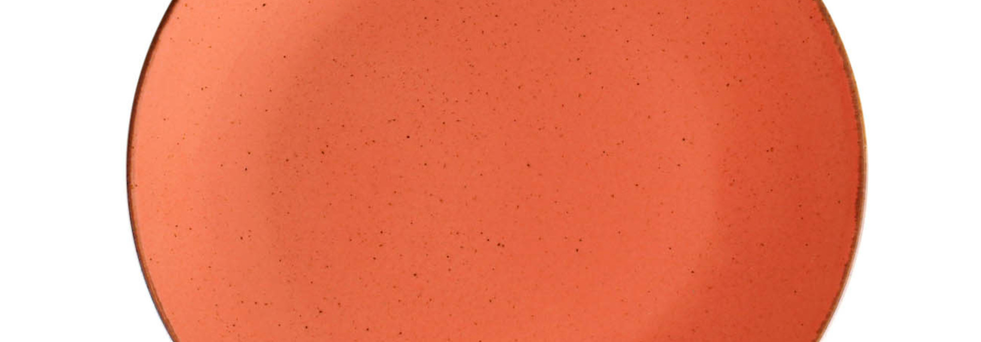 Seasons Orange Coupe Plate Porland