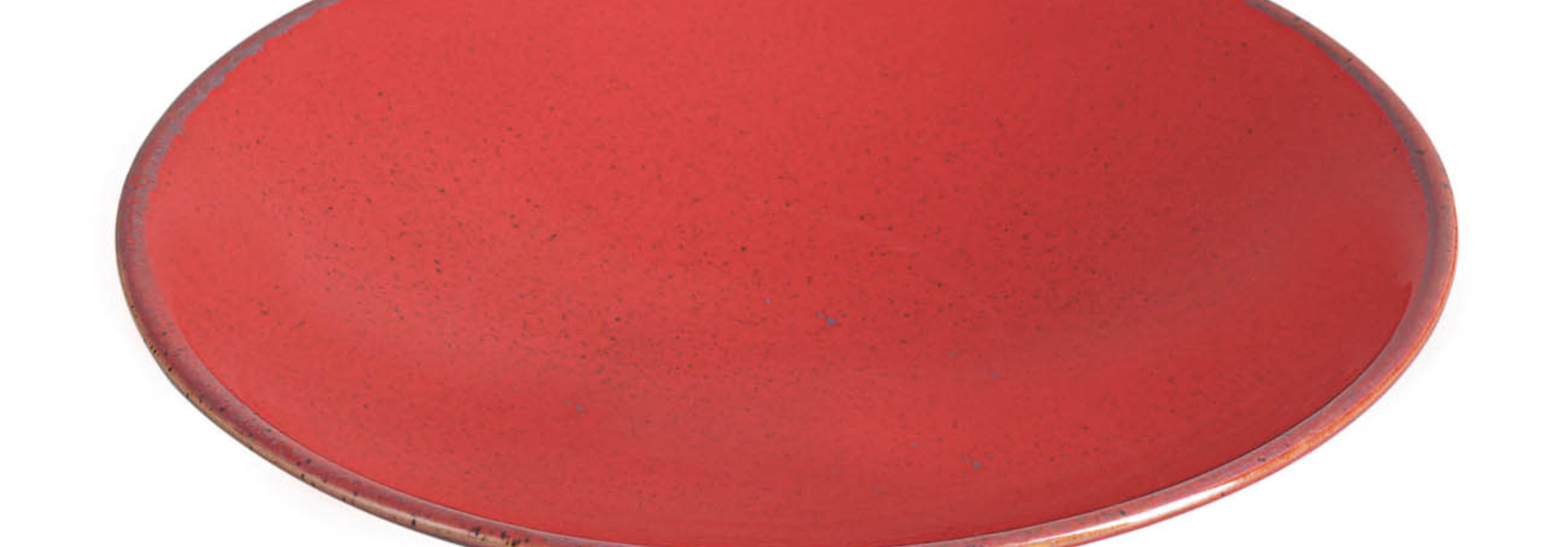 Seasons Red Deep Plate Porland 19cm