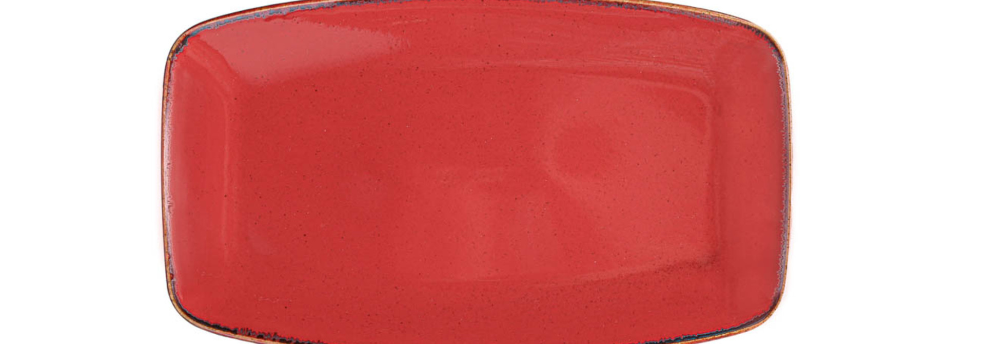 Seasons Red Rectangular Platter Porland 31X18cm