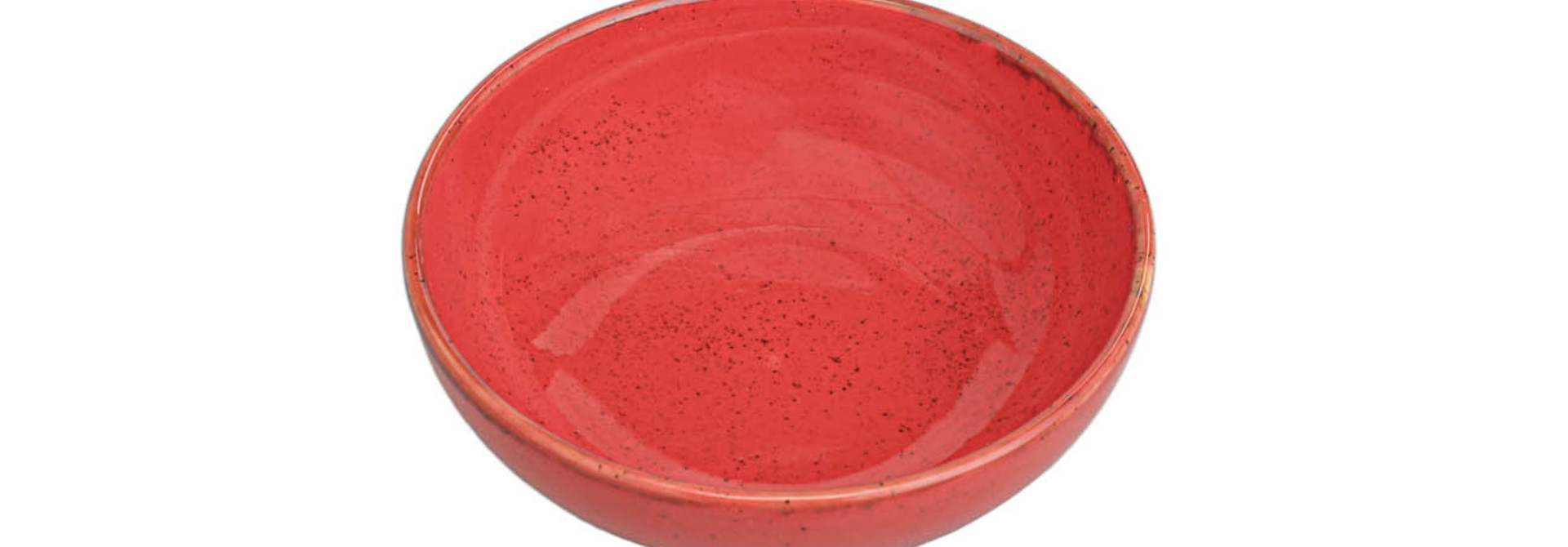 Seasons Red Shallow Bowl Porland