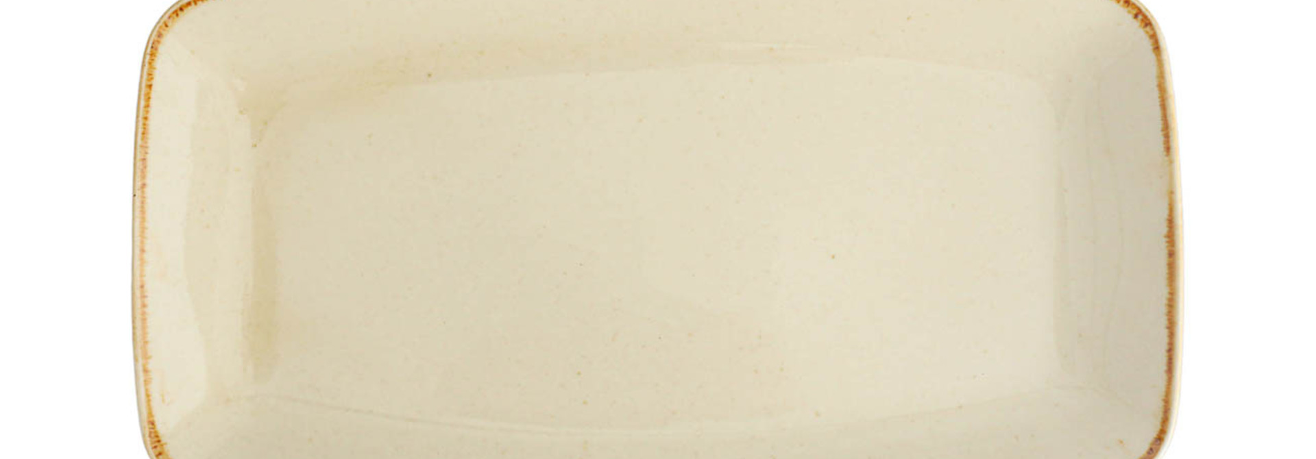 Seasons Yellow Rectangular Platter Porland 31cm