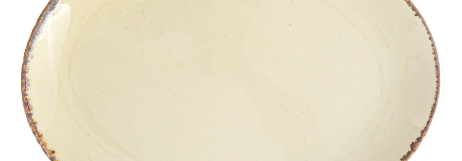 Seasons Yellow Oval Plate Porland