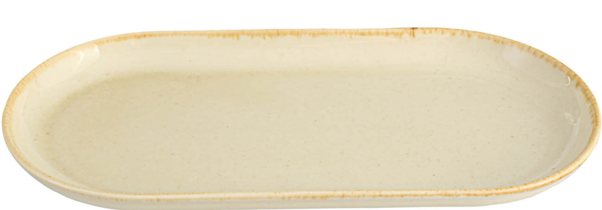 Seasons Yellow Oval Serving Dish Porland