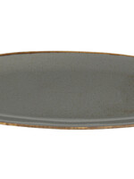 Porland Seasons Dark Grey Rectangular Platter Porland 31X18cm