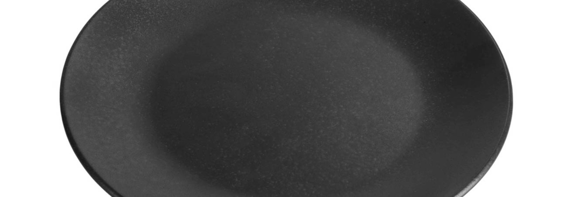 Seasons Black Coupe Plate Porland 30cm