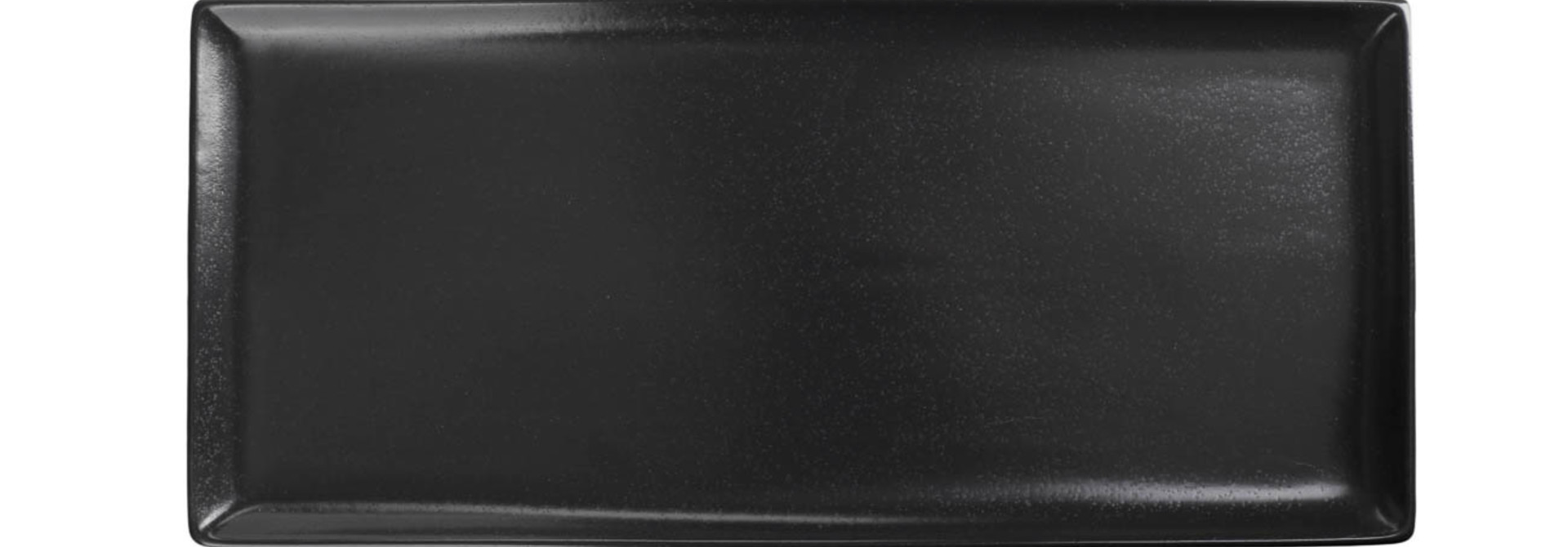 Seasons Black Rectangular Plate Porland 35cm