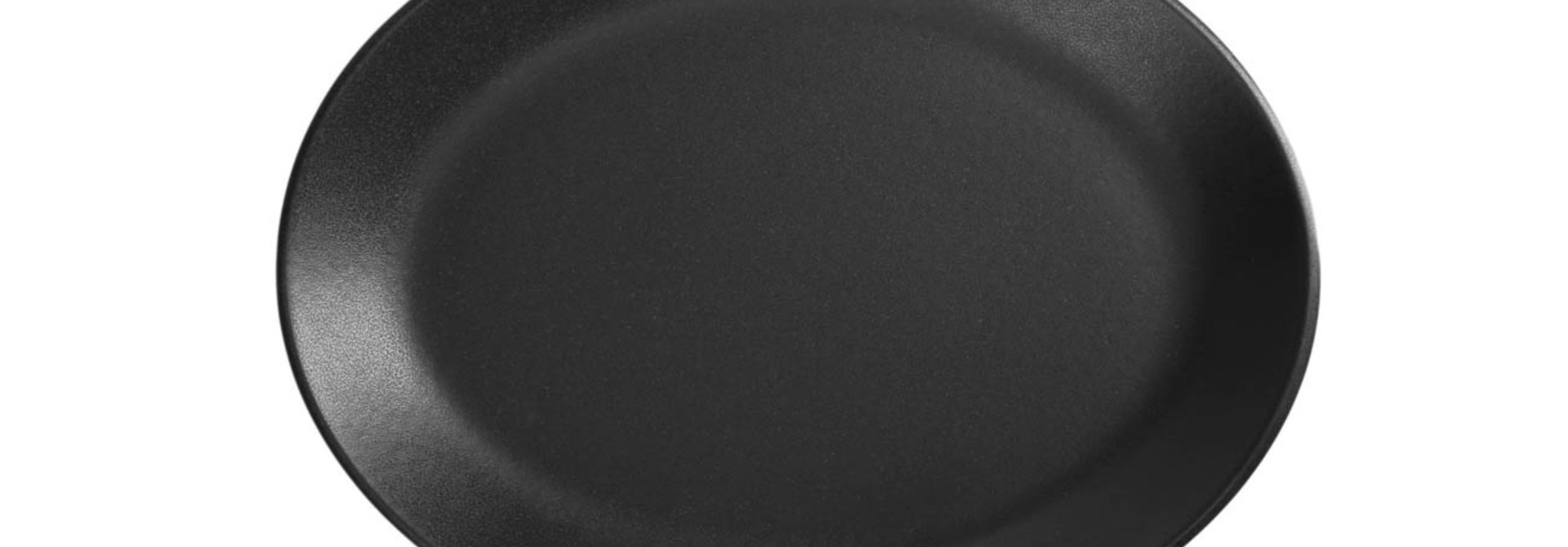 Seasons Black Oval Plate Porland