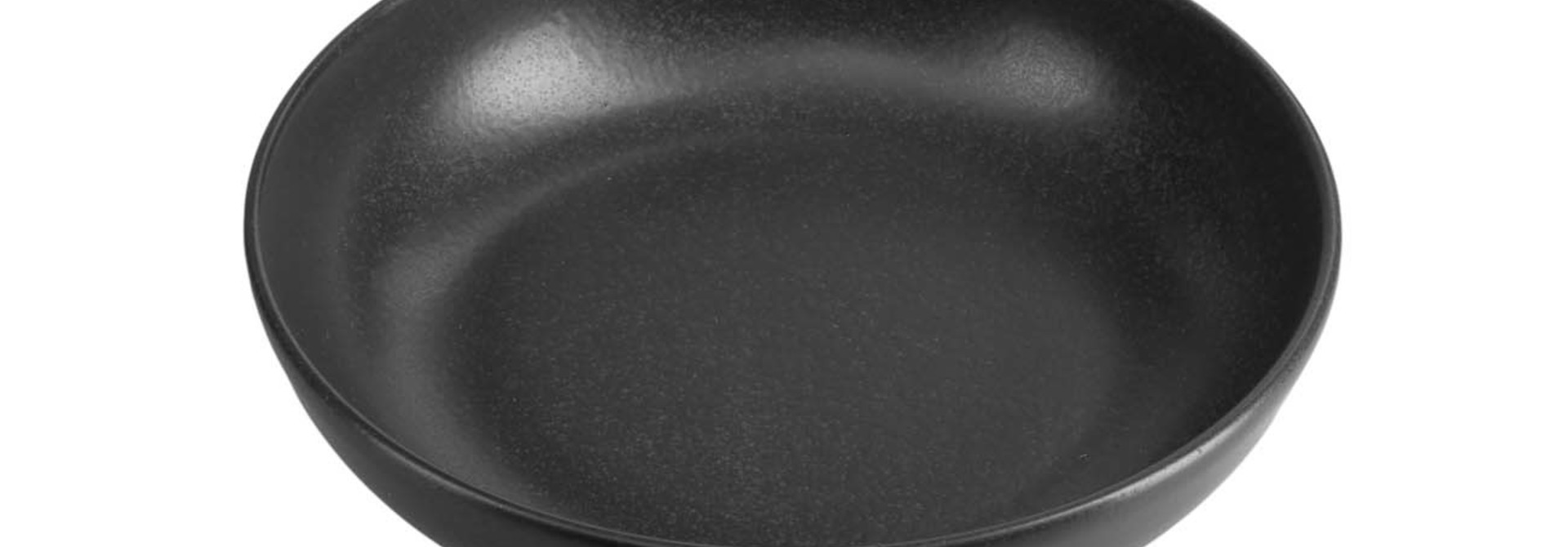 Seasons Black Shallow Bowl Porland