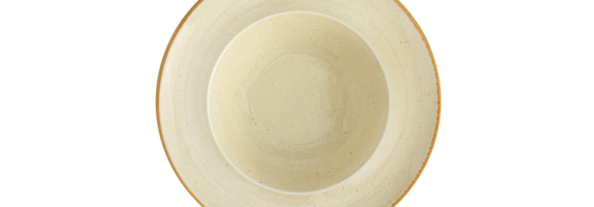 Seasons Yellow Deep Bowl Plate Porland 26cm