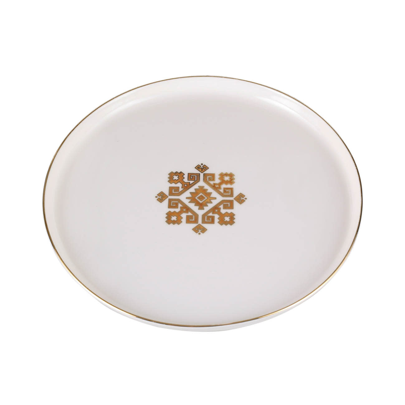 Arabesque Design1 Flat Plate Porland 21cm-3
