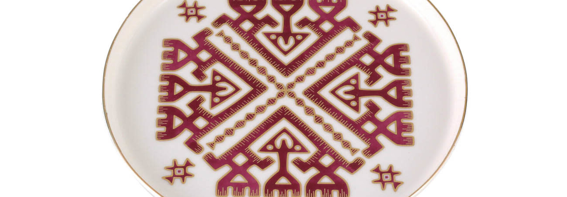 Arabesque Design6 Flat Plate Porland 18cm