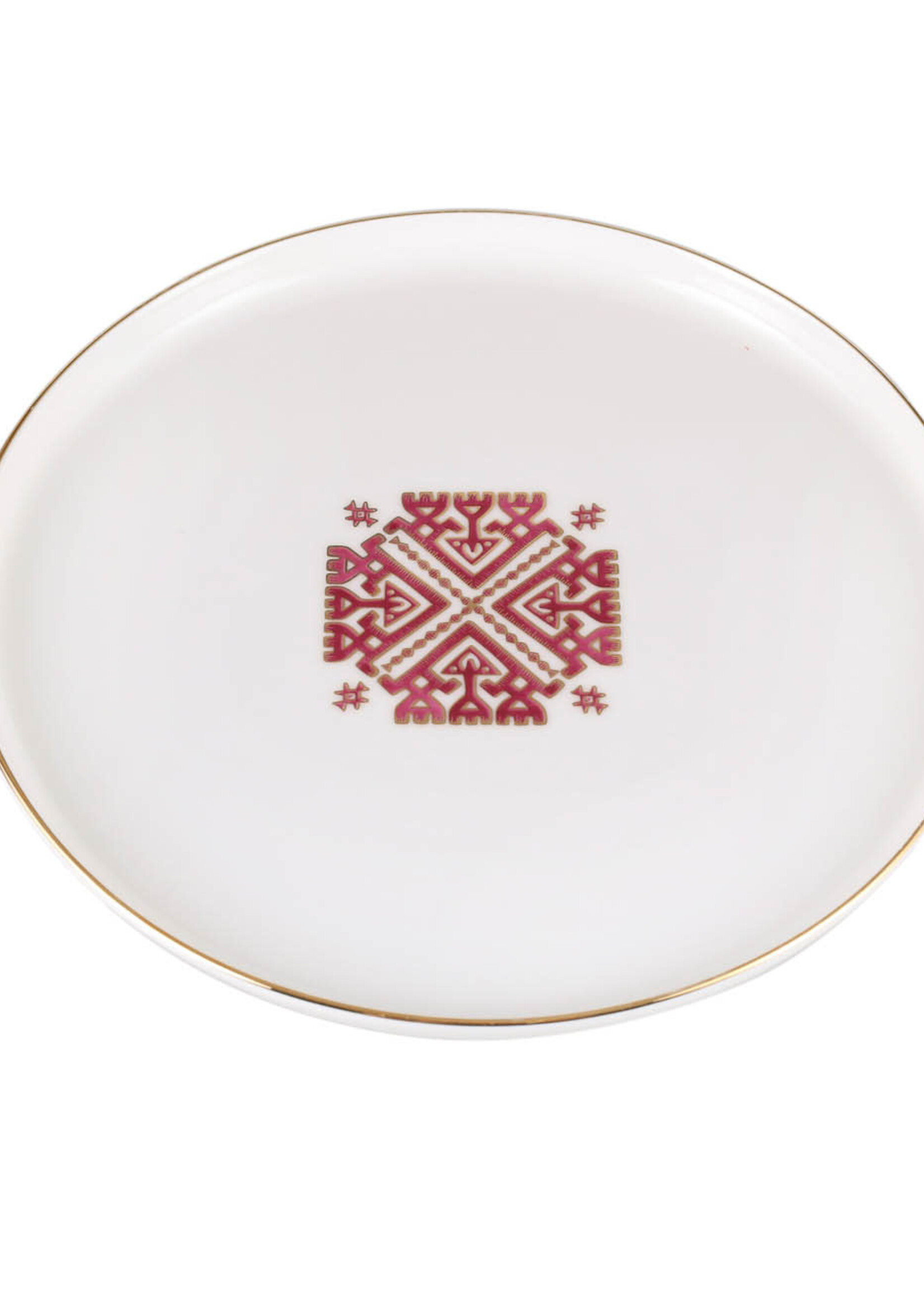 Porland Arabesque Design6 Flat Plate Porland 21cm