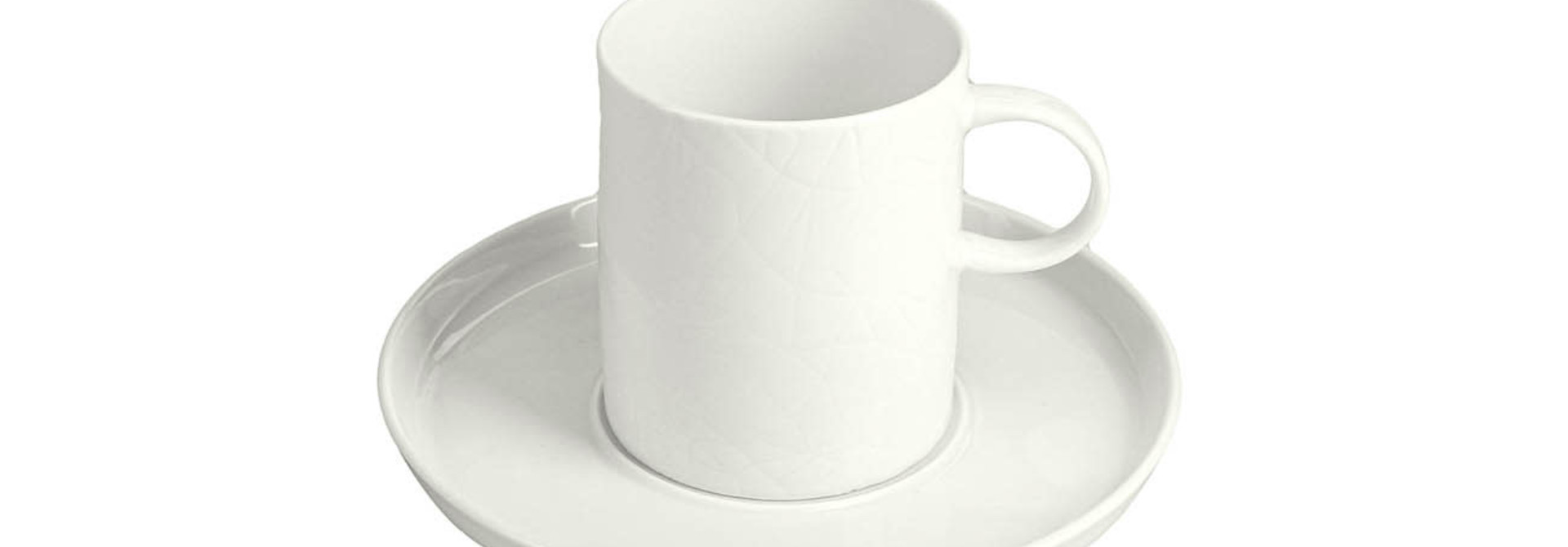 Illusion Coffee Cup & Saucer Porland 80CC