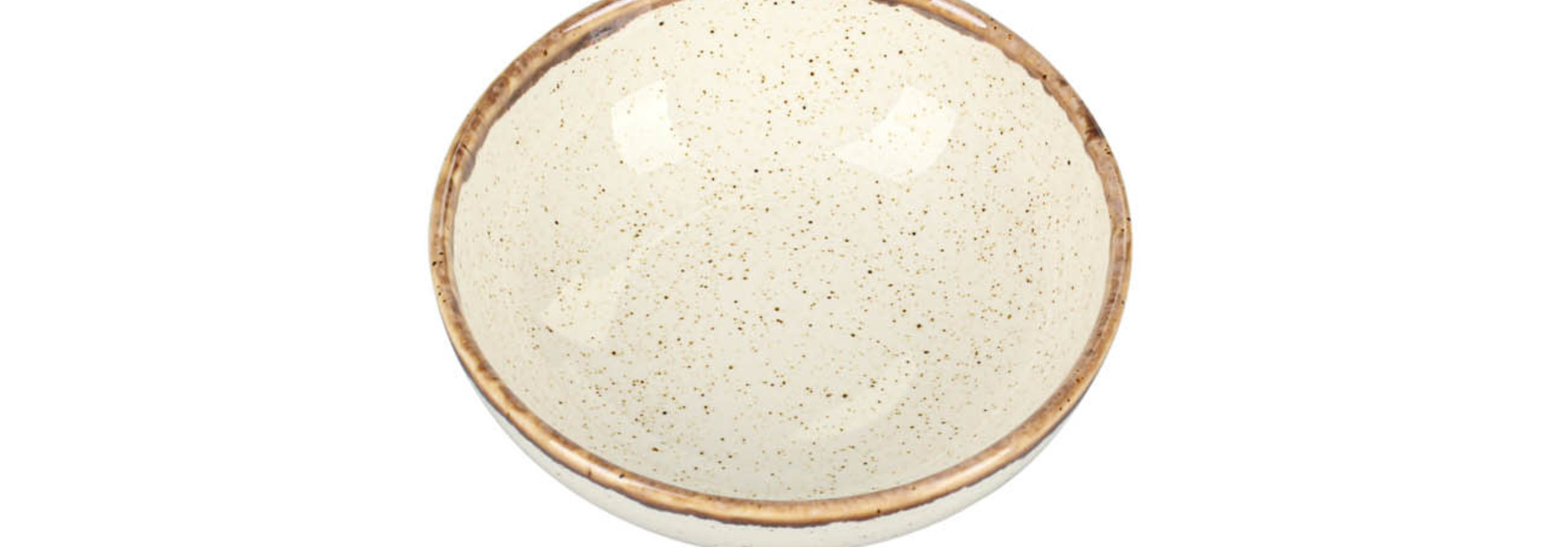 Seasons Beige Shallow Bowl Porland