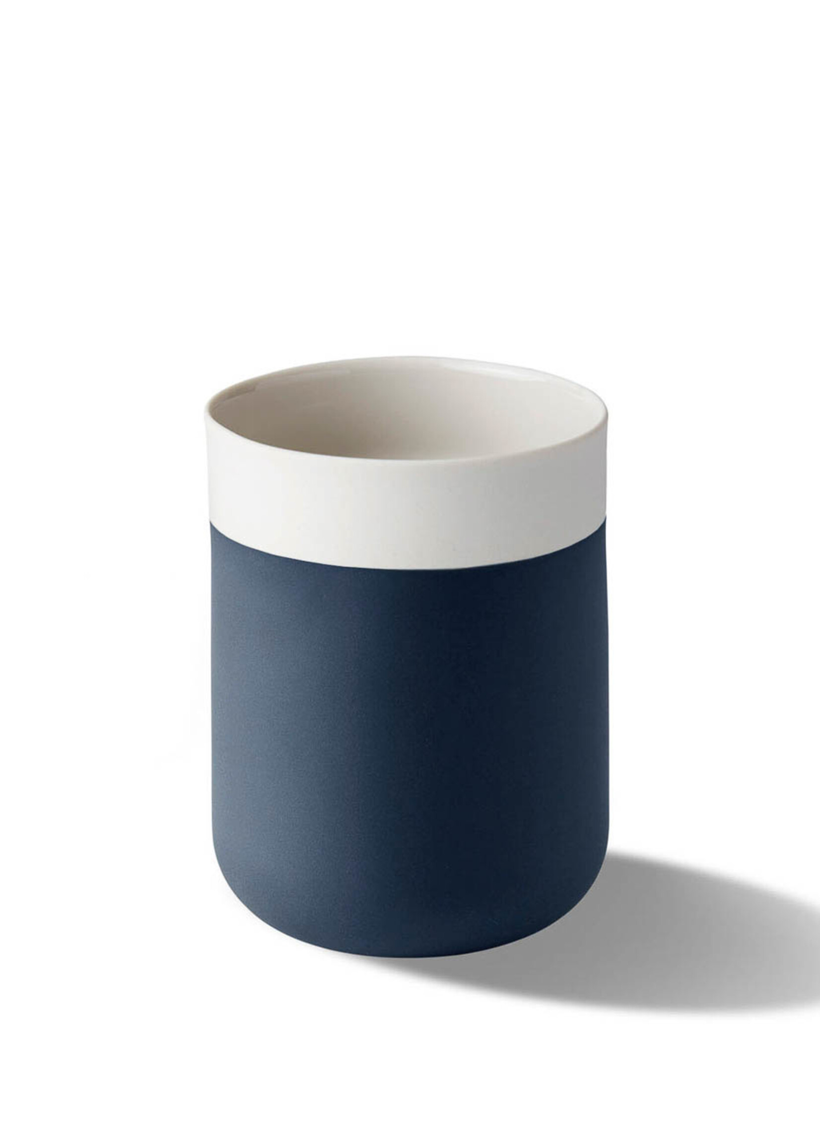 Esma Dereboy Capsule Medium Water Cup Porcelain - Ocean&Ivory- Esma Dereboy 7.5x7.5x10.5cm