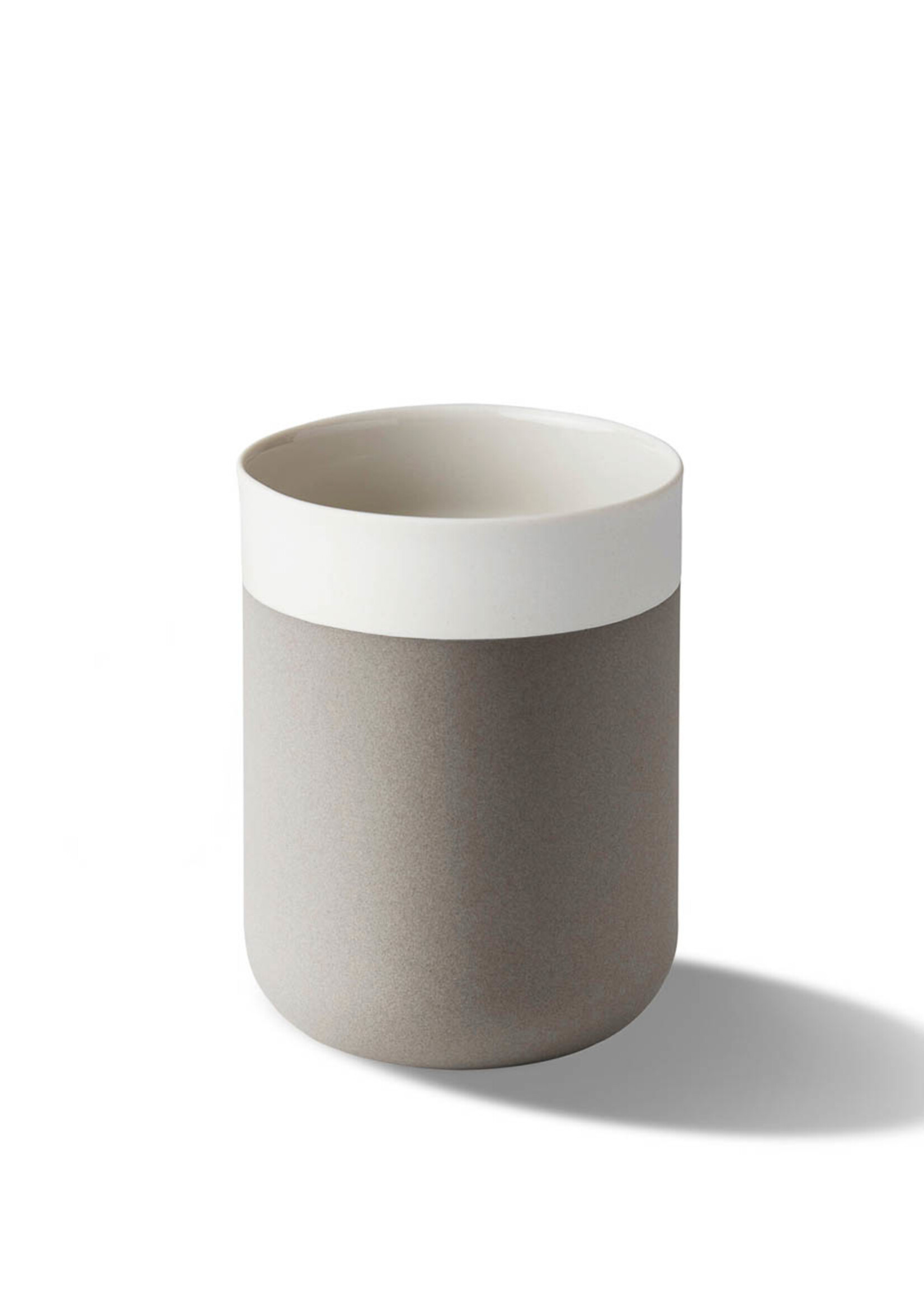 Esma Dereboy Capsule Medium Water Cup Porcelain - Rock&Ivory - Esma Dereboy 7.5x7.5x10.5cm