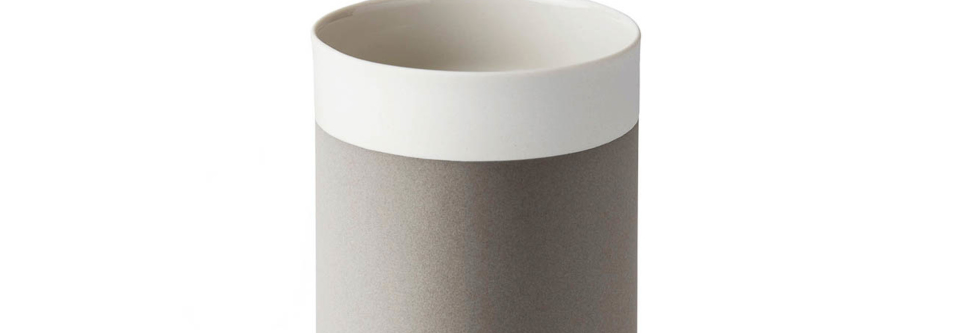 Capsule Medium Water Cup Porcelain - Rock&Ivory - Esma Dereboy 7.5x7.5x10.5cm