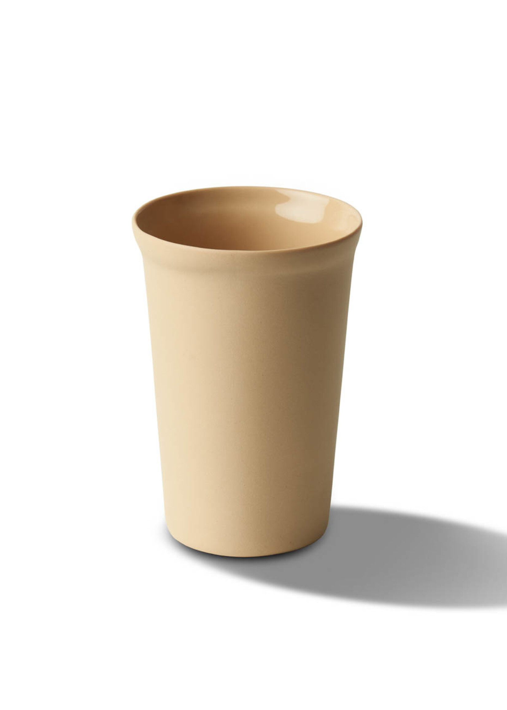 Esma Dereboy Espresso Water Cup - Straw -Esma Dereboy 6X6X8.5 cm