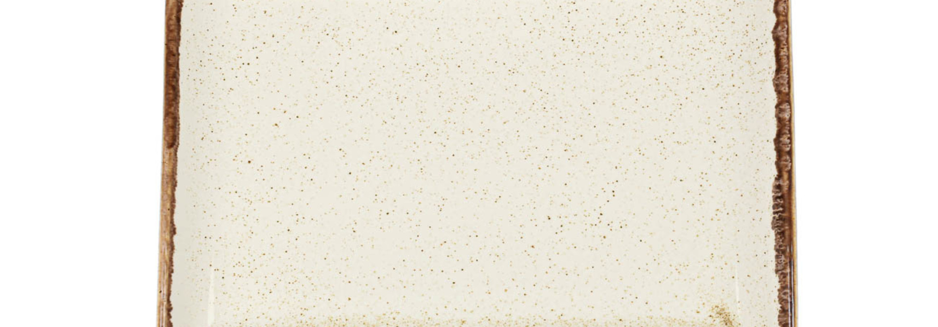 Seasons Beige Rectangular Plate Porland