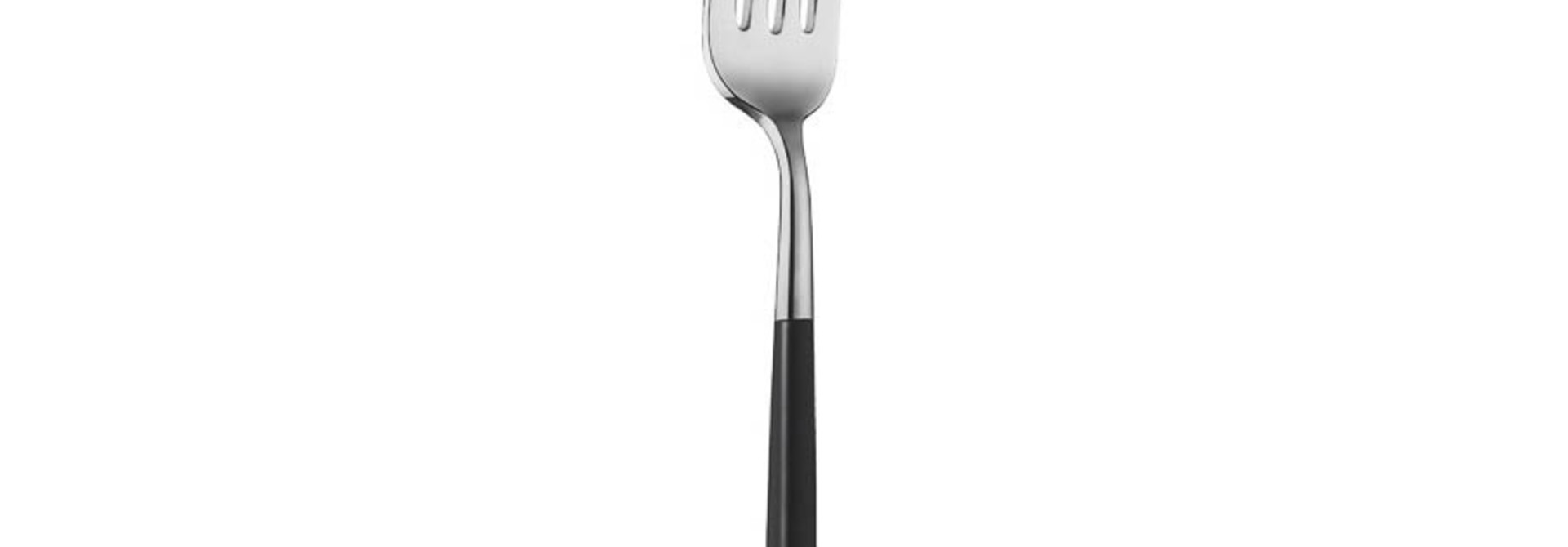 Table Fork-stainless steel-Washabi Black-Silver Batta