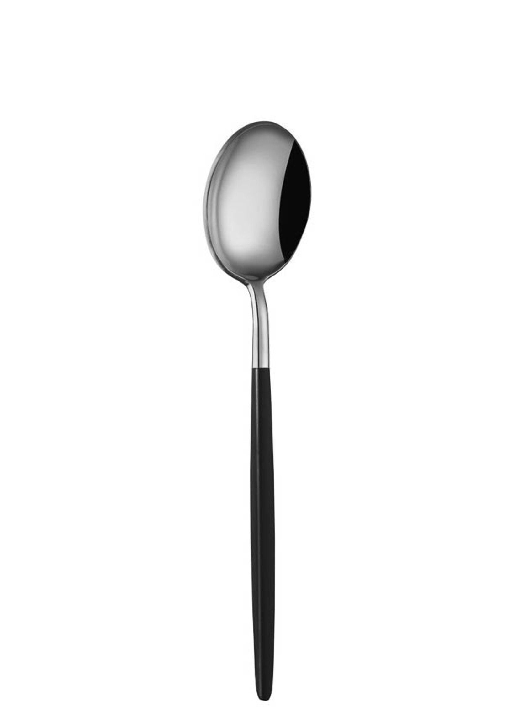 Batta Table Spoon-Stainless Steel-Washabi Black-Silver Battaa
