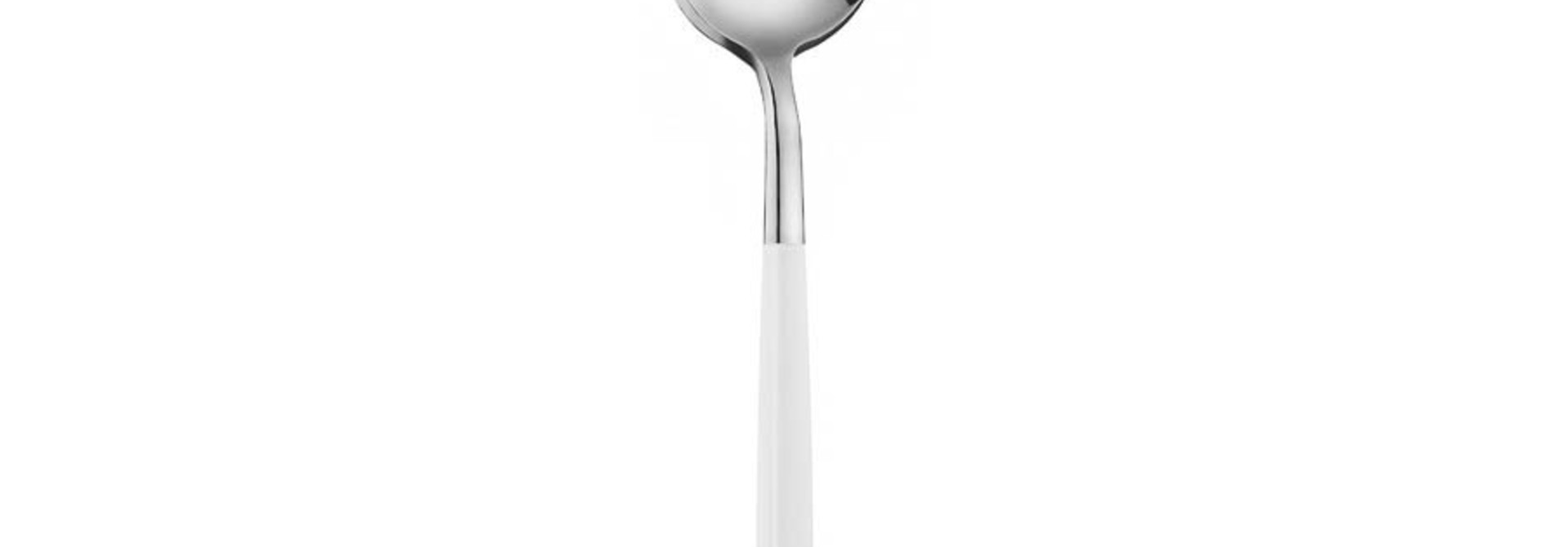 Eetlepel RVS-Washabi Wit-Zilver Batta