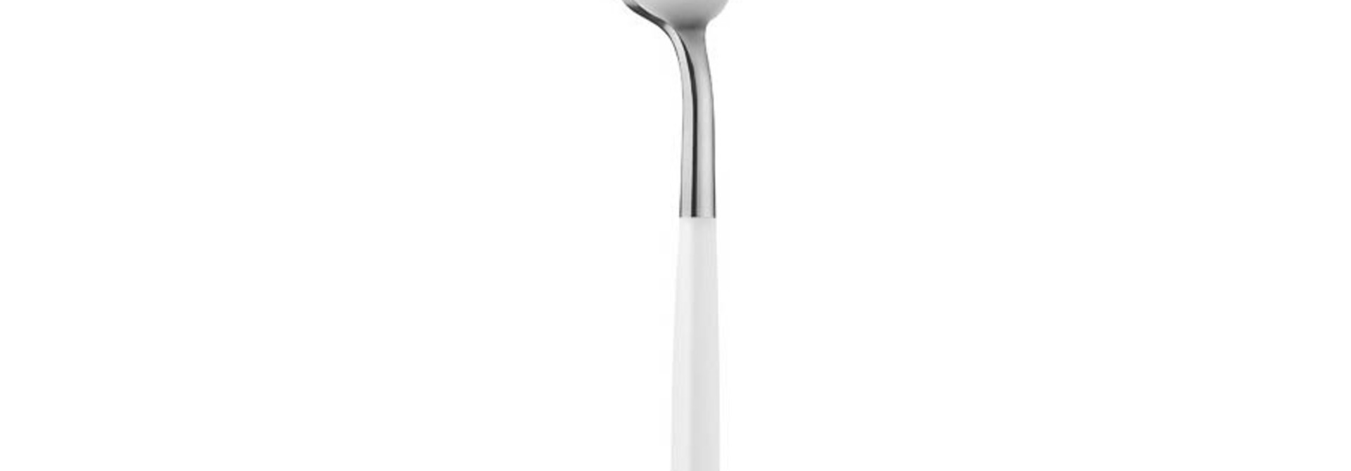 Tafelvork RVS-Washabi Wit-Zilver Batta