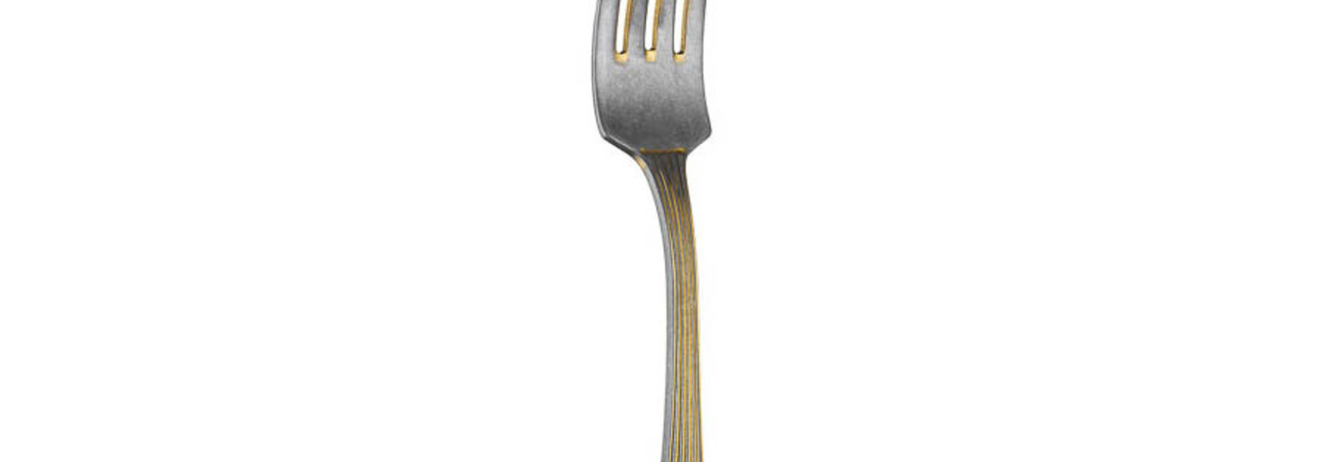 Table Fork - Stainless Steel Gold Retro - Batta