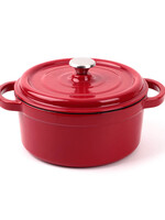 DU&MU Round Deep Pot Red Pan 20cm- DU&MU