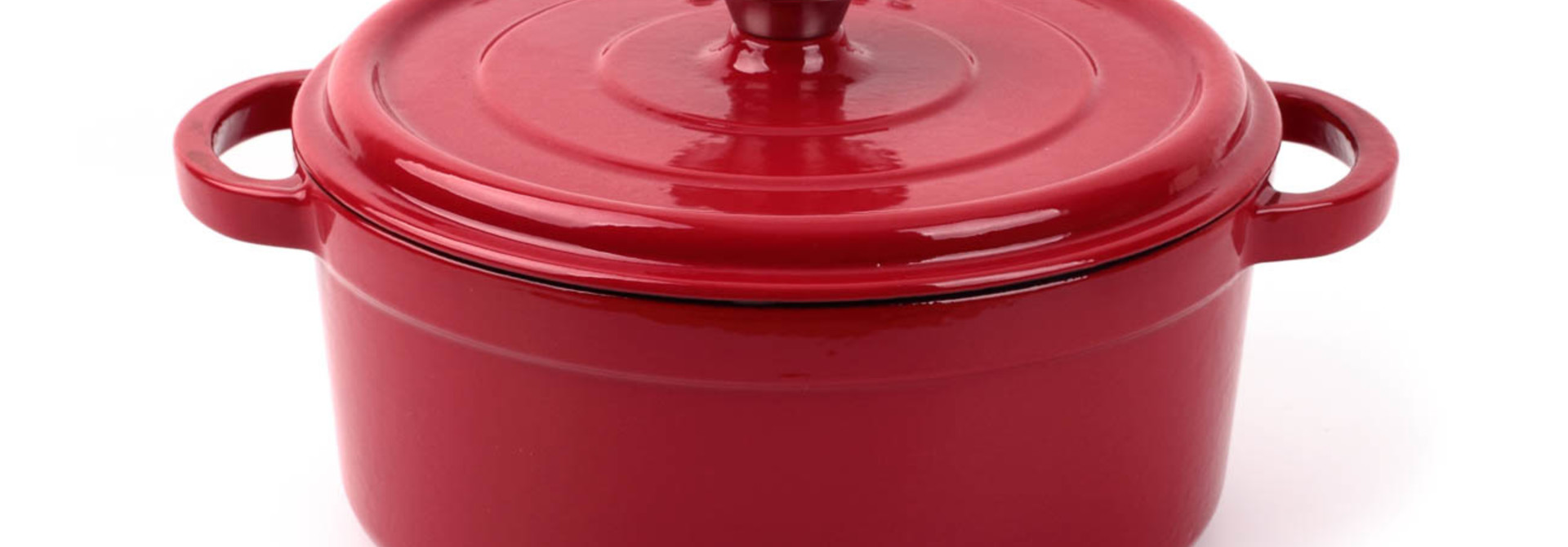 Round Deep Pot Red Pan 24cm- DU&MU