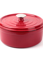 DU&MU Round Deep Pot Red Pan 28cm- DU&MU