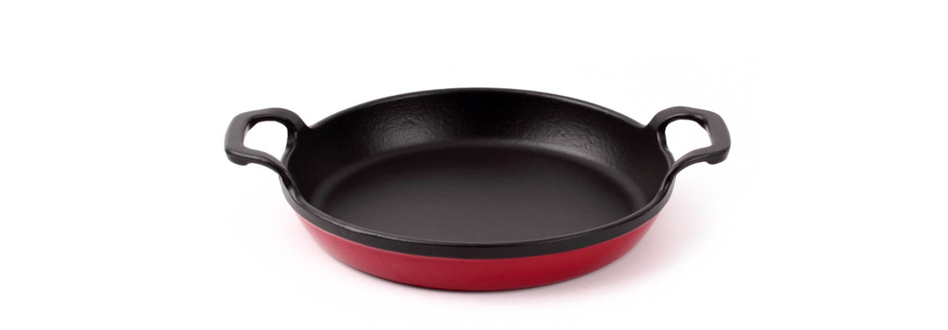 Shallow Red Pan 22cm - DU&MU