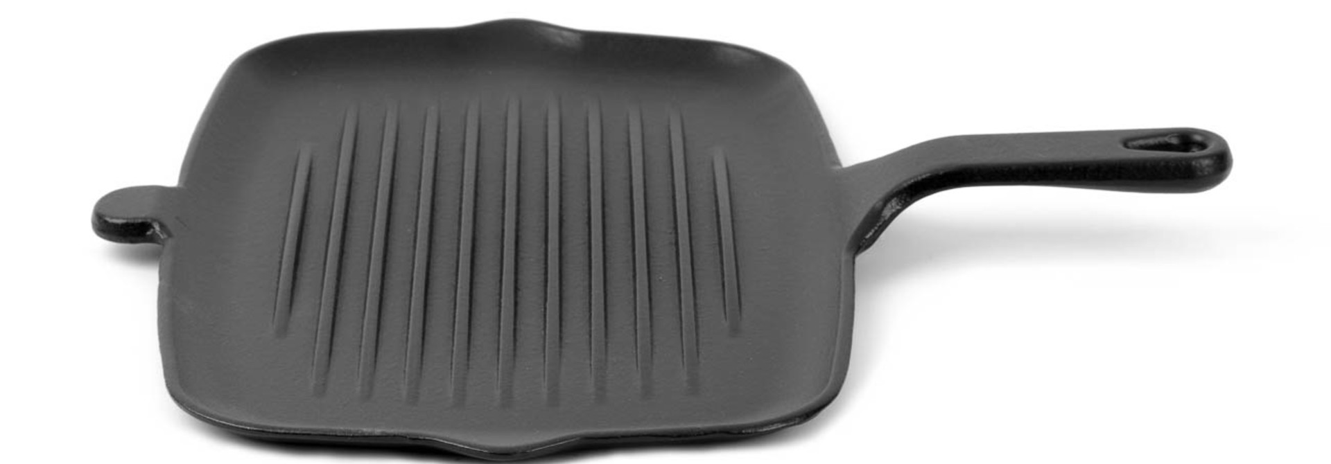 Flat Grill Pan Mat-Black 32x22cm- DU&MU