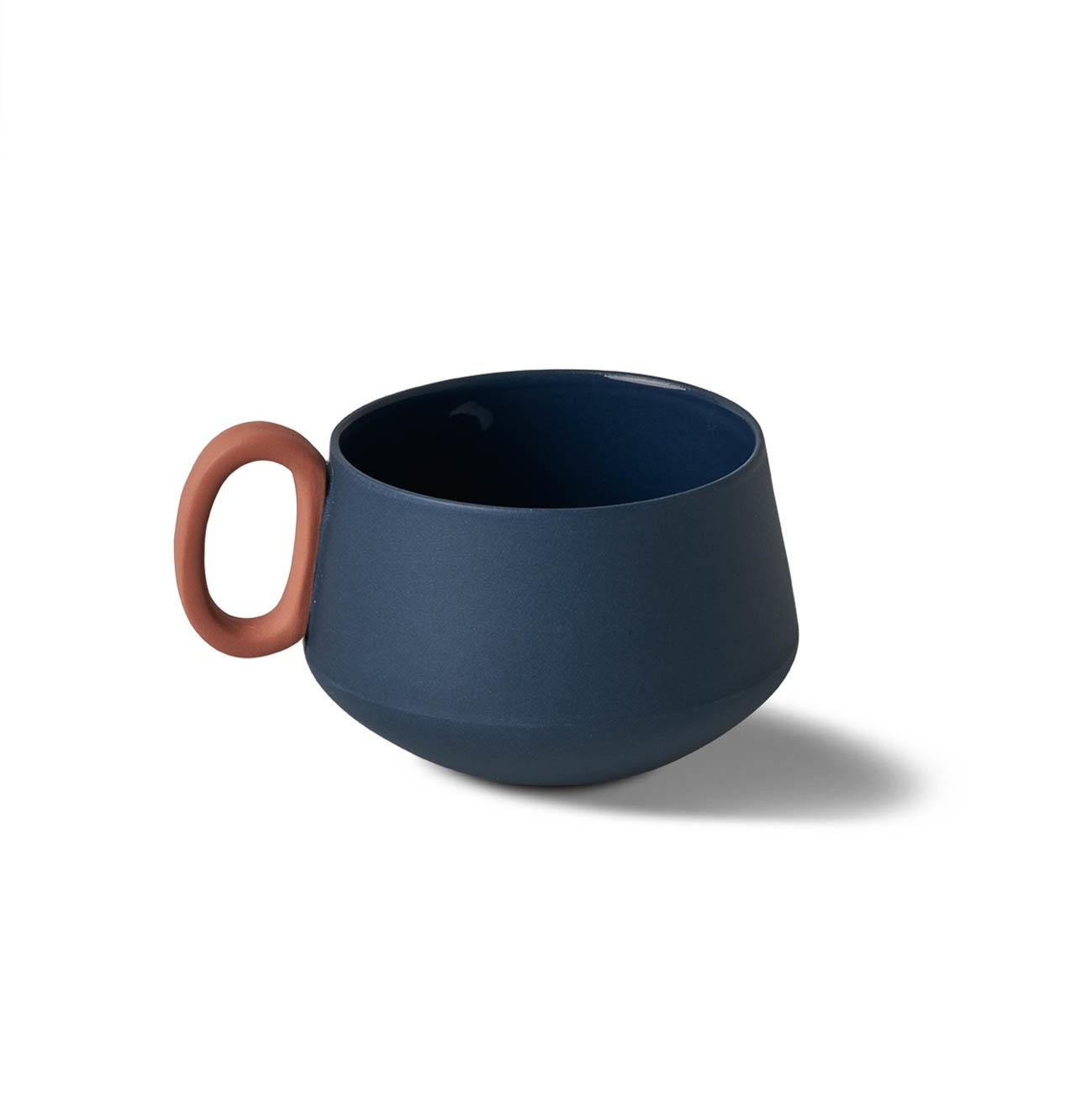 Tube Espresso Cup Porcelain- Ocean Esma Dereboy 8x6x5cm-1