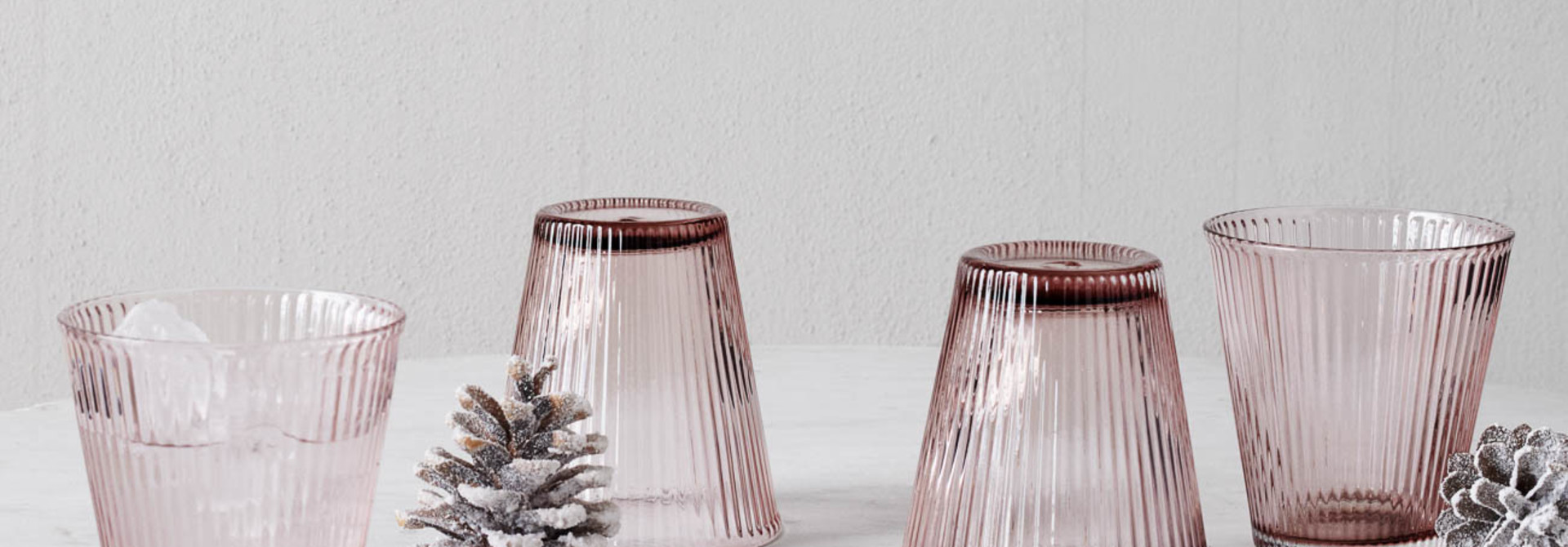 Drinkglas Blush 4 stk- 26 cl -Rosendahl