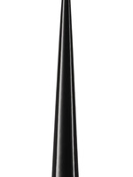 ester & erik Candle Cone Raw Black 37cm-Ester&Erik