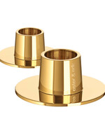 ester & erik Candle Holder Shiny Gold Medium 2pcs-Ester&Erik