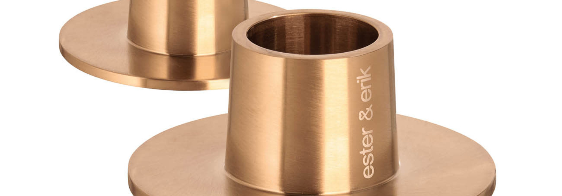 Kaarshouder Matt Rose Gold Medium 2pcs-Ester&Erik