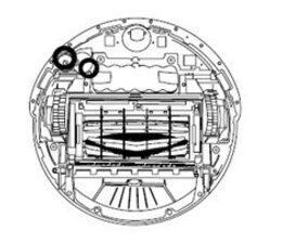 iRobot Originele Zijborstelmotor voor Roomba e, i, j-serie & 500-900 Serie - Efficiënt en Duurzaam