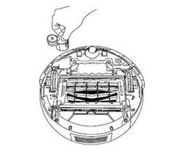 iRobot Originele Zijborstelmotor voor Roomba e, i, j-serie & 500-900 Serie - Efficiënt en Duurzaam